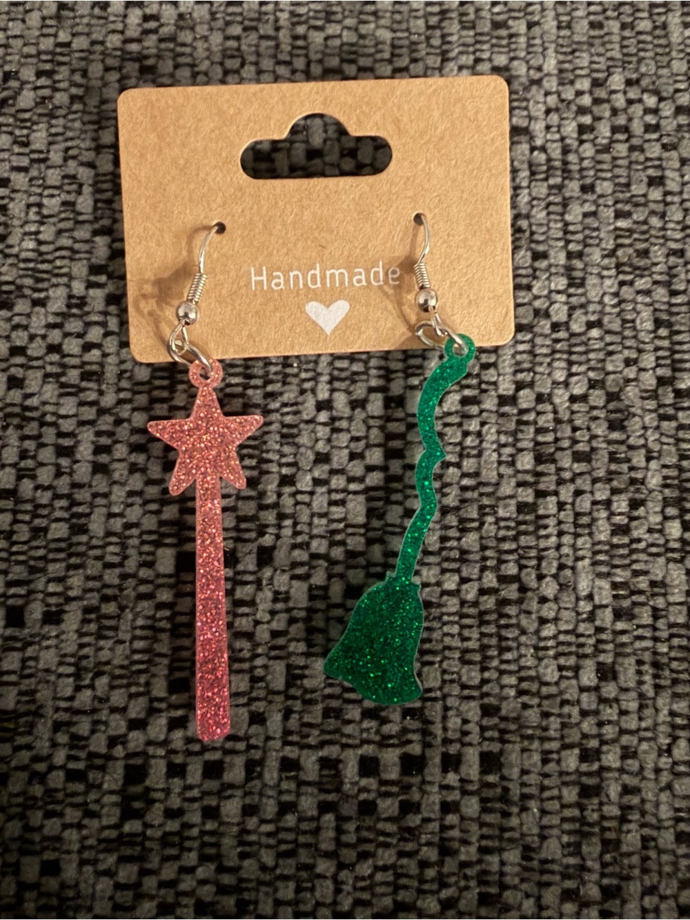 Wicked theme earrings